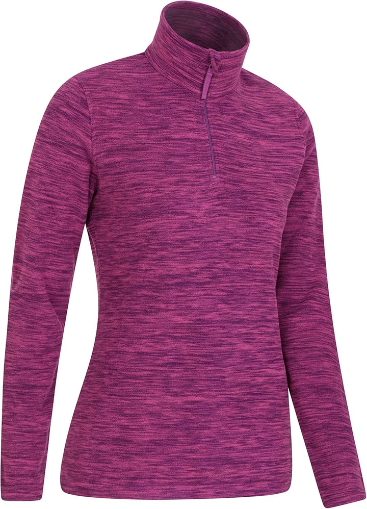 Mountain Warehouse Snowdon Melange Fleece-Pullover Damen - dünner Warmer Winter-Pullover aus Fleece