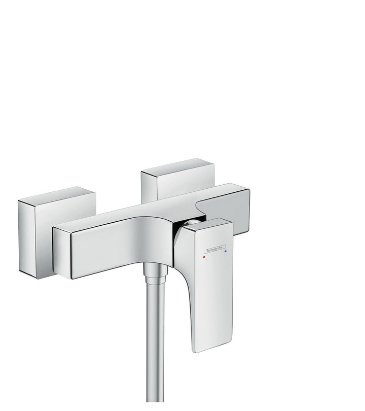 hansgrohe Metropol Duscharmatur, Aufputz, Chrom Chrom Hebelgriff Dusche, Chrom Hebelgriff Dusche