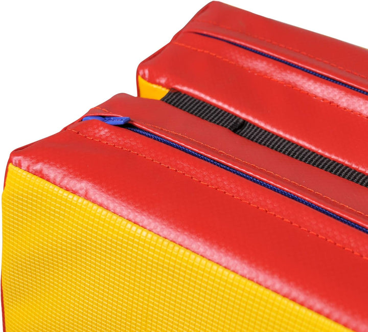 Klappbare Turnmatte – 200 x 100 cm - 6 oder 8 cm stärke wählbar - RG 22 kg/m³ – faltbare Matte für G