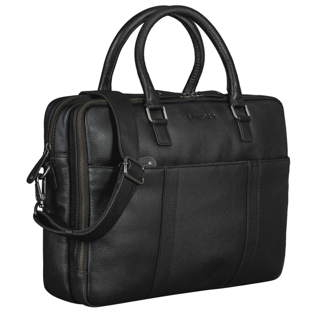 STILORD Drake Businesstasche Leder Gross Vintage Aktentasche XL Ledertasche Laptoptasche für Arbeit