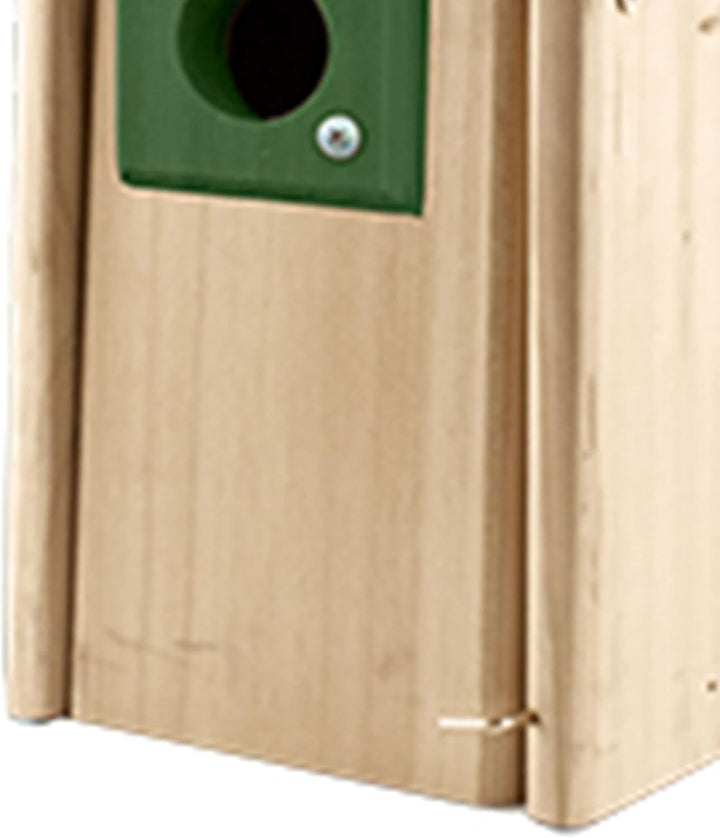 Woodlink Bluebird Vogelhaus für den Aussenbereich, wetterbeständig, natürliche Zedernholz, Nistkaste