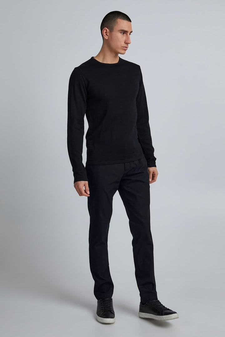 CASUAL FRIDAY CFPhilip Herren Chino Hose Stoffhose mit Stretch Slim Fit 28W / 30L Anthracite Black (