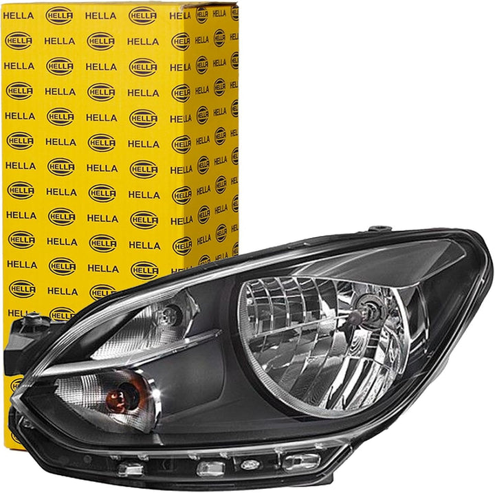 HELLA 1EJ 010 670-011 FF/Halogen-Hauptscheinwerfer - links - für u.a. VW Up (121, 122, BL1, BL2) Lin