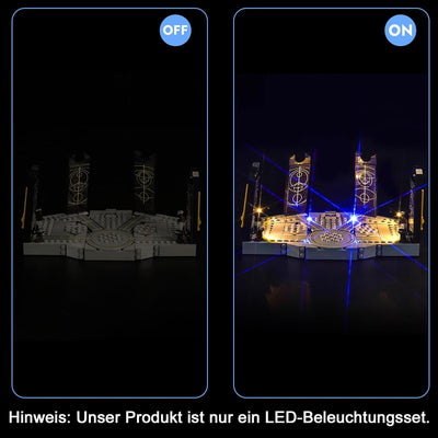 LocoLee Licht Kompatibel mit Lego Ahsoka Tanos Duell auf Peridea, Nur Lichter Set - Kein Modell, Lic