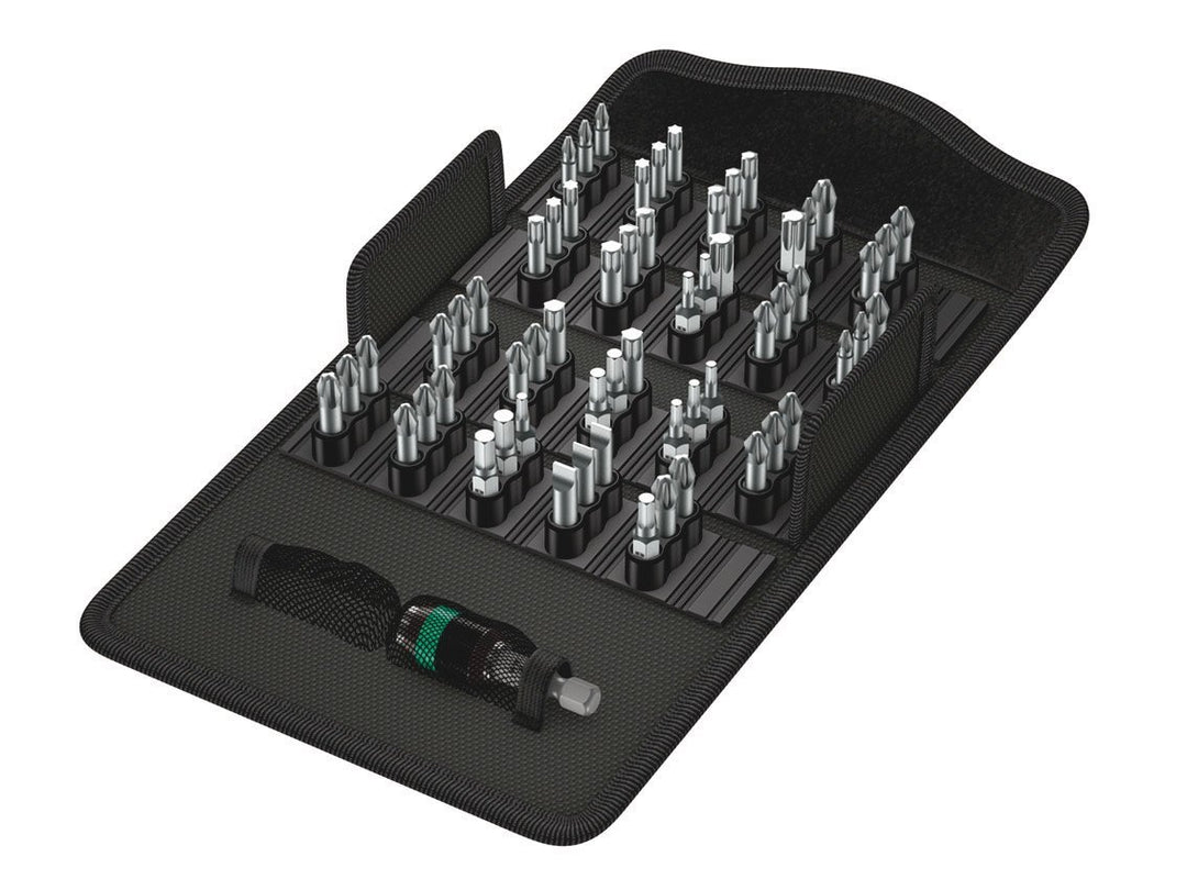 Wera Bit-Sortiment, Bit-Safe 61 Universal 1, 60-teilig, 05057122001