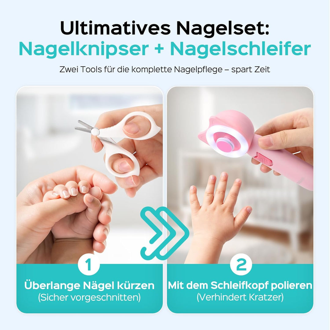 COSLUS Baby Nagelfeile Elektrisch