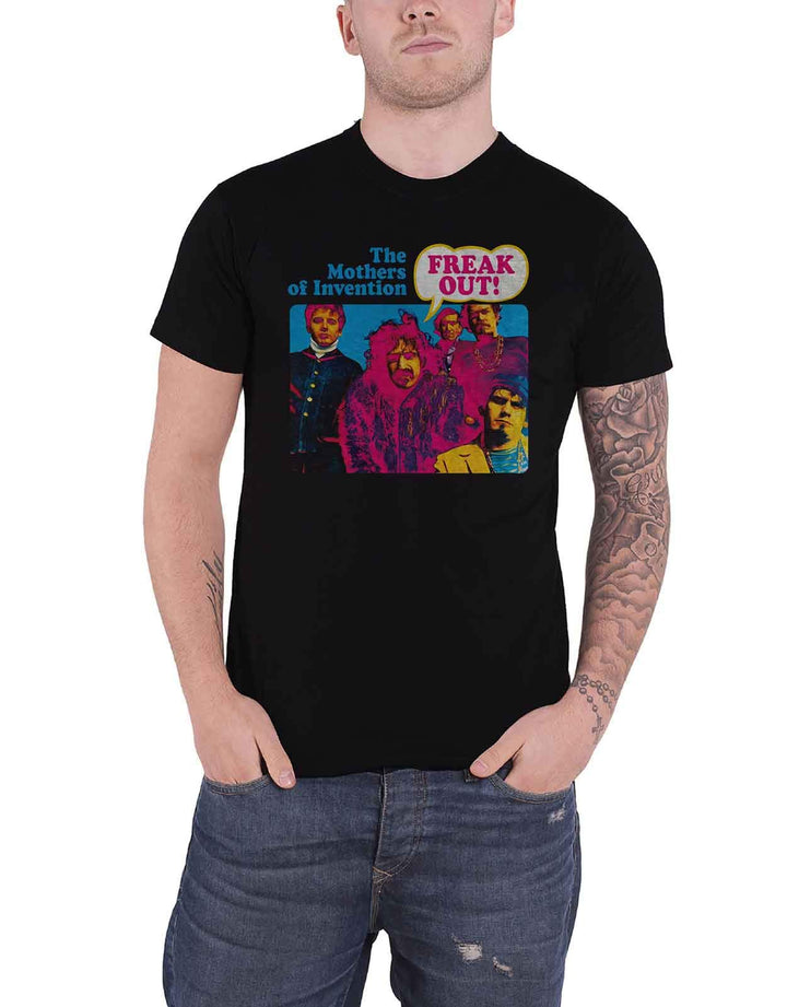 Frank Zappa T Shirt Logo Nue offiziell Herren
