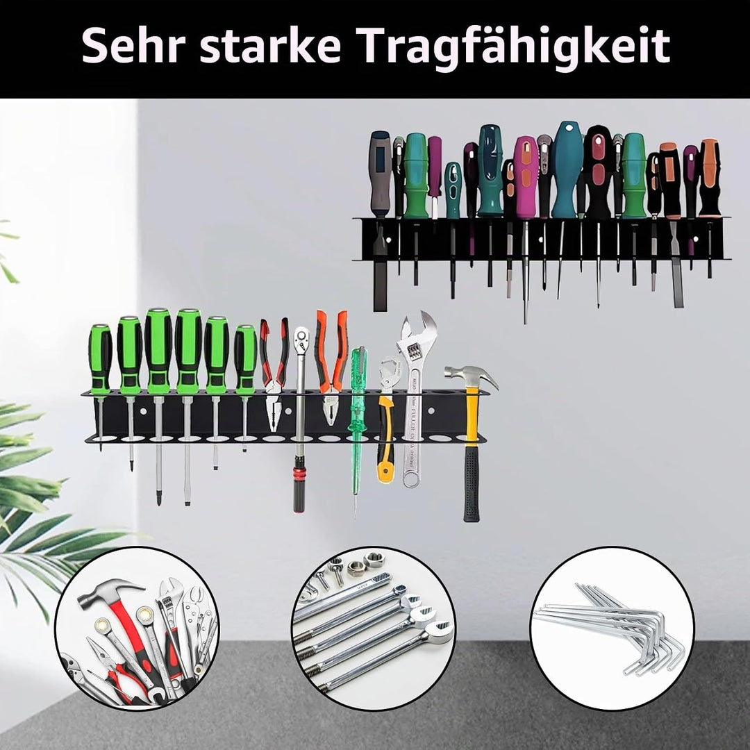 Zangenhalter Wandhalterung, 2 Stück Zangenschlüssel Organizer, Schraubendreher Halter für Werkstätte