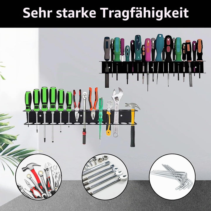 Zangenhalter Wandhalterung, 2 Stück Zangenschlüssel Organizer, Schraubendreher Halter für Werkstätte