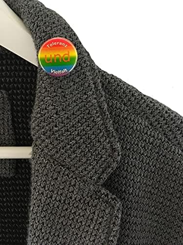 Vielfalt Ansteckbuttons – Diversity & Pride Buttons für Toleranz, Gleichberechtigung & Sichtbarkeit.