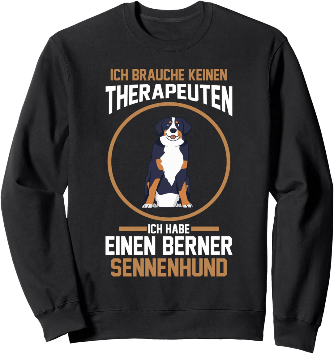 Therapie Berner Sennenhund Sweatshirt
