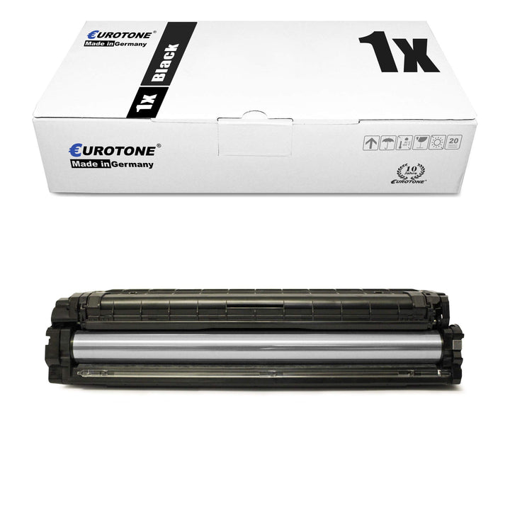1x Eurotone Toner für Samsung CLP 415 NW N ersetzt CLT-K504S Schwarz Black 1x Black, 1x Black