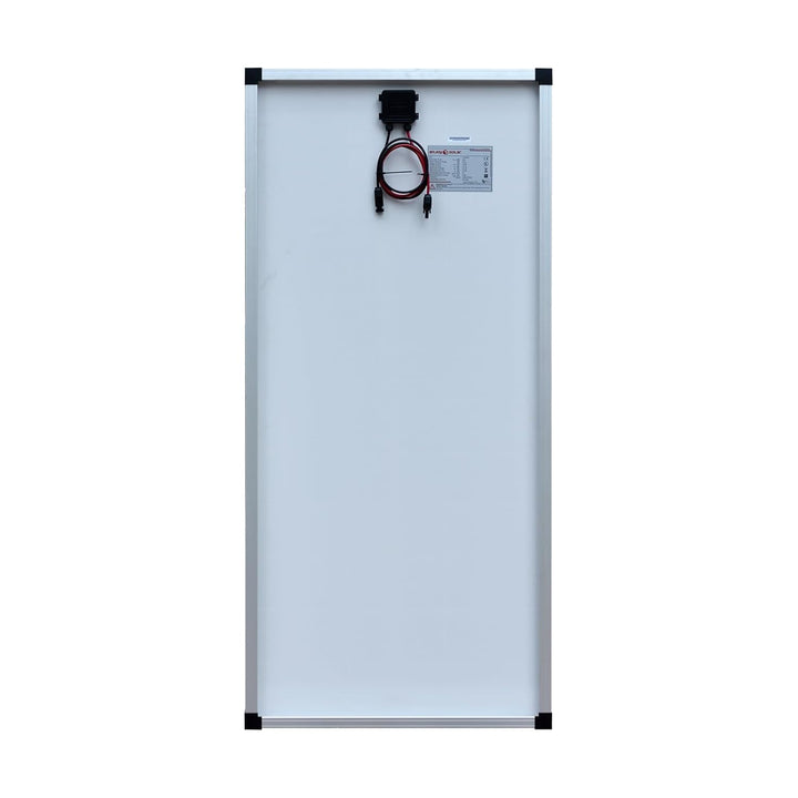 enjoy solar® 200W 36V Monokristallines Solarmodul, PERC 9BB - Solarpanel ideal für Wohnmobil, Balkon