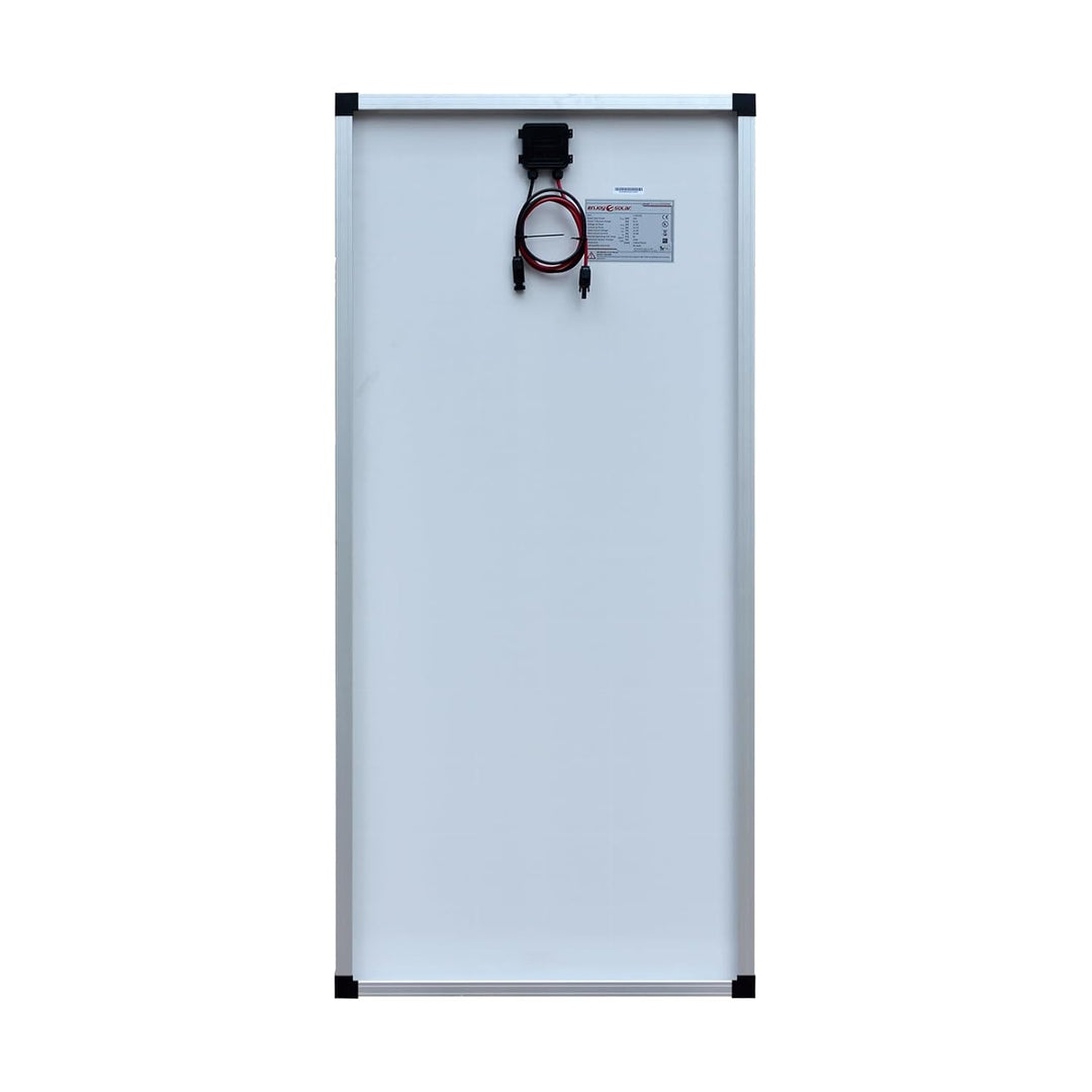 enjoy solar® 200W 12V Monokristallines Solarmodul, PERC 9BB - Solarpanel ideal für Wohnmobil, Balkon