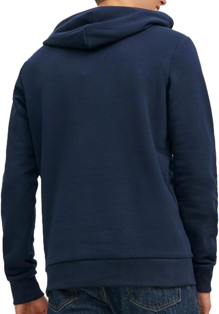 JACK &amp; JONES Male Kapuzenpullover Logo Kapuzenpullover XL Blau, XL Blau