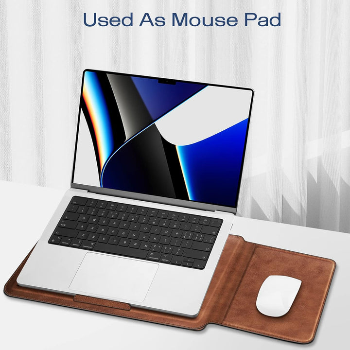 Fintie 13-14 Zoll Laptop Tasche mit Ständer Kompatibel mit MacBook Air 13.6 2024-2022, MacBook Air 1