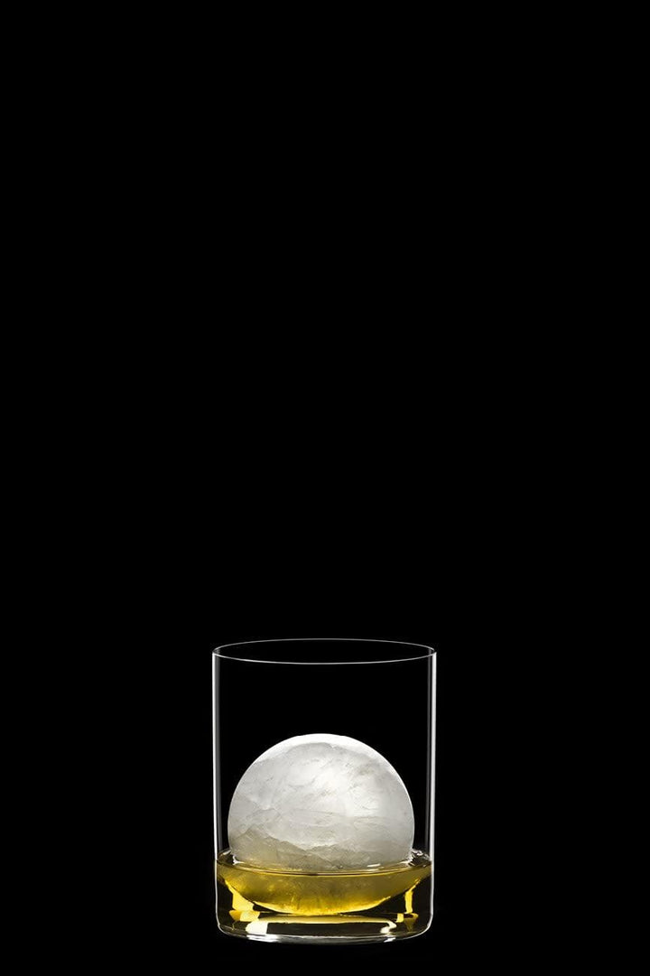 RIEDEL The O Wine Tumbler Whisky H2O, 2er Set, Klares Kristallglas, maschinell gefertigt, Whisky H2O