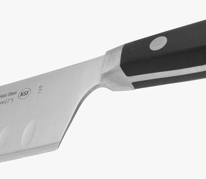 Arcos Opera - Rocking Santoku Messer - NITRUM geschmiedetem Edelstahl 190 mm - HandGriff POM Farbe S