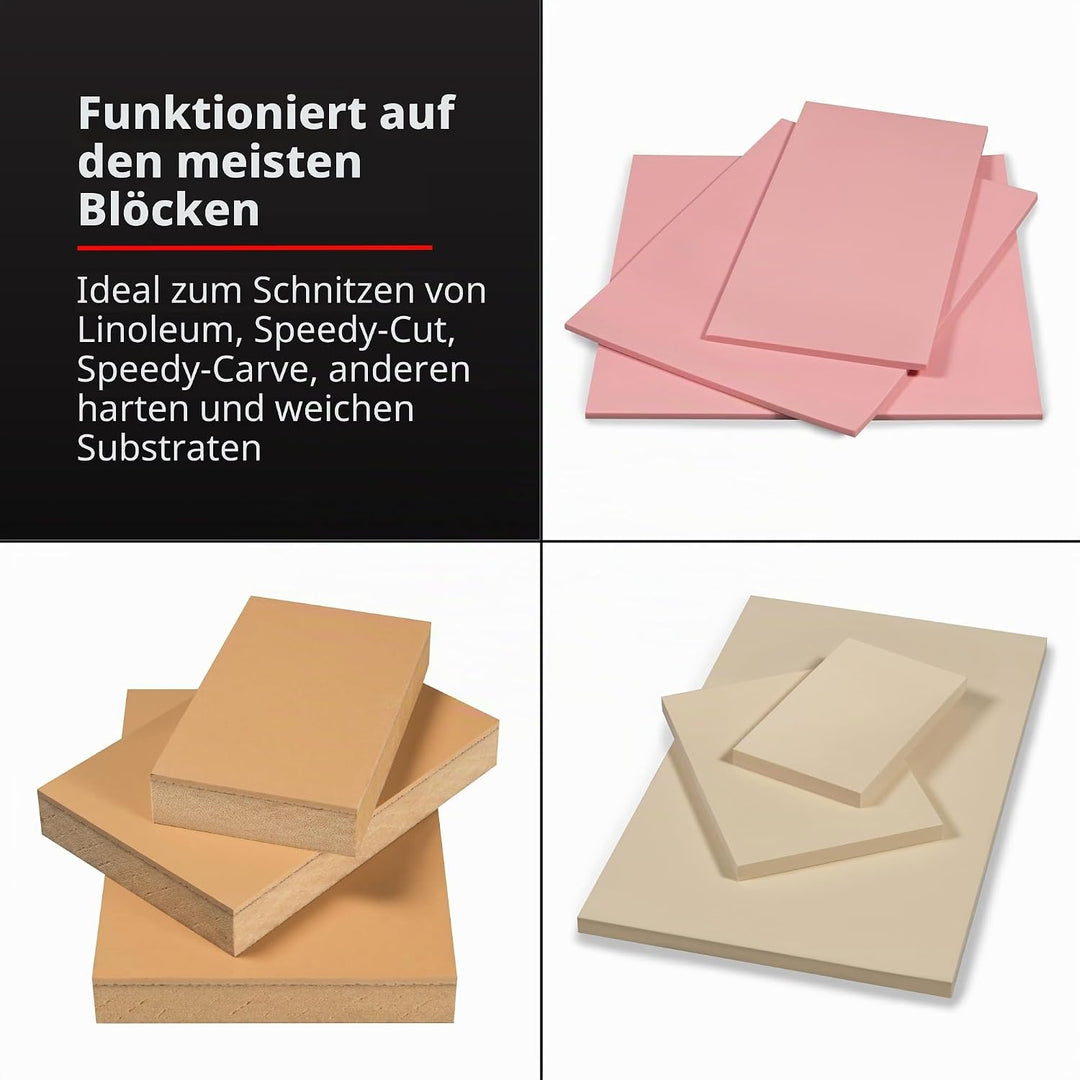 Unbekannt Speedball Assortment Linoleum Cutter Assorted Sortiert, Assorted Sortiert