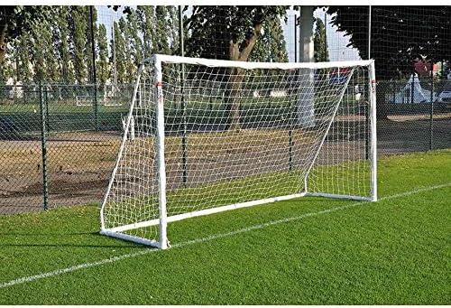Fussballtor Powershot® 2 Jahre Garantie (Struktur) – robust und robust – Grösse wählbar 3,7 x 2 m, 3