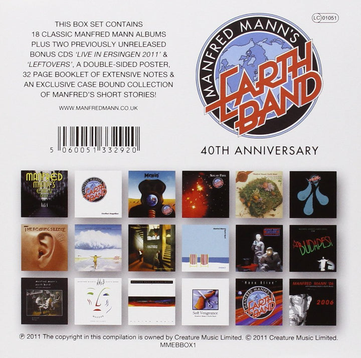 40th Anniversary, Audio-CD