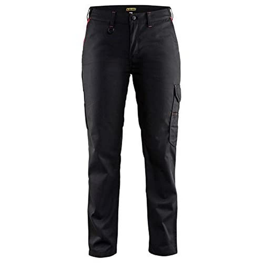 Blakläder Damen-Bundhose "Industrie" Grösse, 1 Stück, C42, schwarz/rot, 710418009956C42 Schwarz/Rot