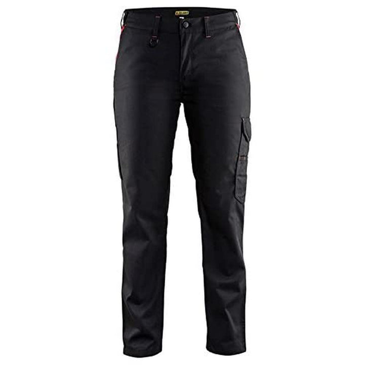 Blakläder Damen-Bundhose "Industrie" Grösse, 1 Stück, C42, schwarz/rot, 710418009956C42 Schwarz/Rot