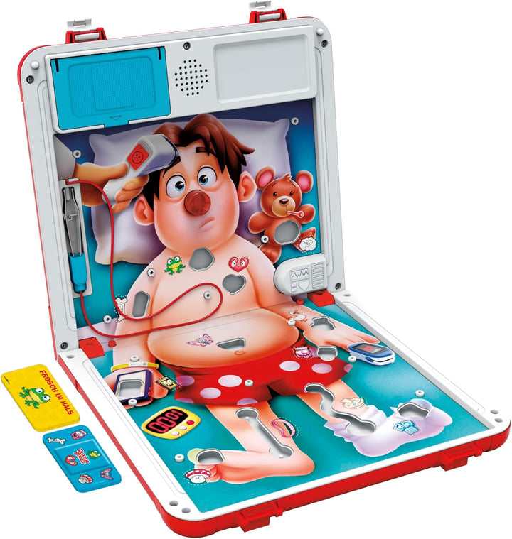 Doktor Bibber elektronisches Brettspiel in Einer Tragebox