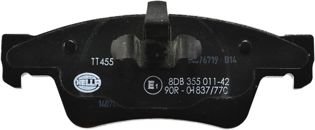 HELLA PAGID 8DB 355 011-421 Bremsbelagsatz - T1455 - Dicke/Stärke: 18mm - Bremssystem: Teves - für V
