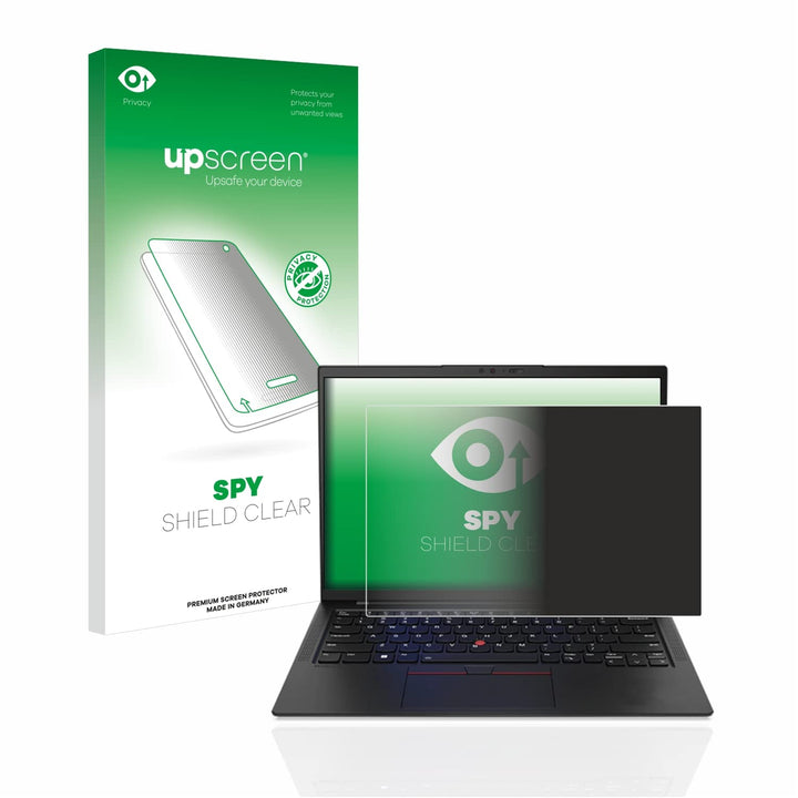 upscreen Anti-Spy Blickschutzfolie für Lenovo ThinkPad X1 Carbon Non-Touch 14" (10. Gen.) Privacy Di