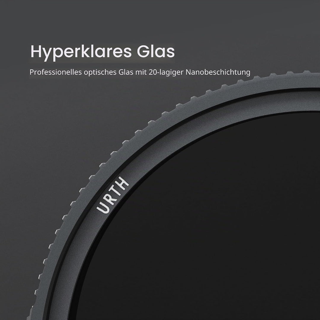 Urth 39 mm Polfilter (Polarisationsfilter) CPL Filter (Plus+) 39mm Reinschrauben, 39mm Reinschrauben