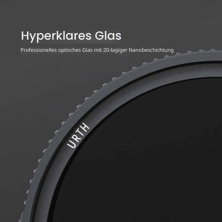 Urth 39 mm Polfilter (Polarisationsfilter) CPL Filter (Plus+) 39mm Reinschrauben, 39mm Reinschrauben