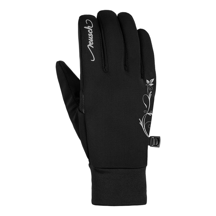 Reusch Damen Saskia Touch-Tec Handschuhe Fingerhandschuhe 6.5 7702 black / silver, 6.5 7702 black /