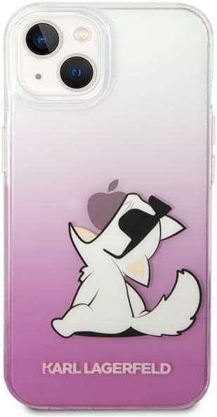 Karl Lagerfeld KLHCP14MCFNRCPI hülle für iPhone 14 Plus 6,7" hardcase rosa/pink Choupette Fun