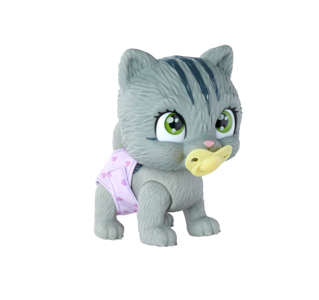 Simba 105953051 – Pamper Petz Katze, mit Trink- und Nässfunktion, Spielzeugkatze für Kinder ab 3 Jah