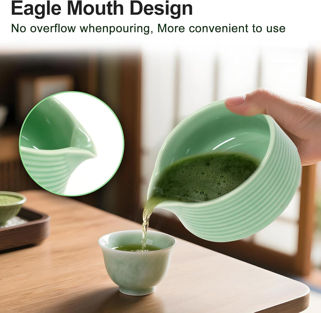 Matcha set,6 Stück Matcha Tee Set mit Matcha Besen,Matcha Filtersieb,Matcha-Schale, Chasen und Match