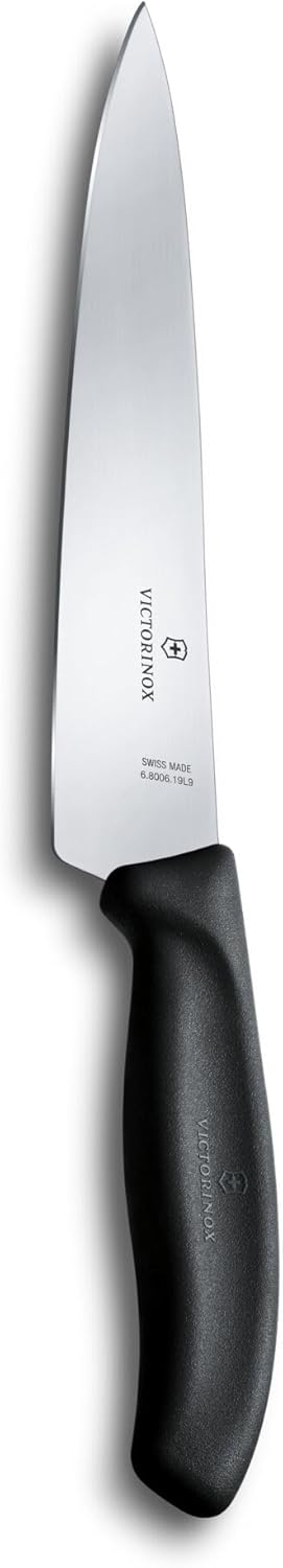 Victorinox, Swiss Classic, Profi Tranchiermesser, Extra Scharfe Klinge, gerader Schliff, 19 cm, Robu