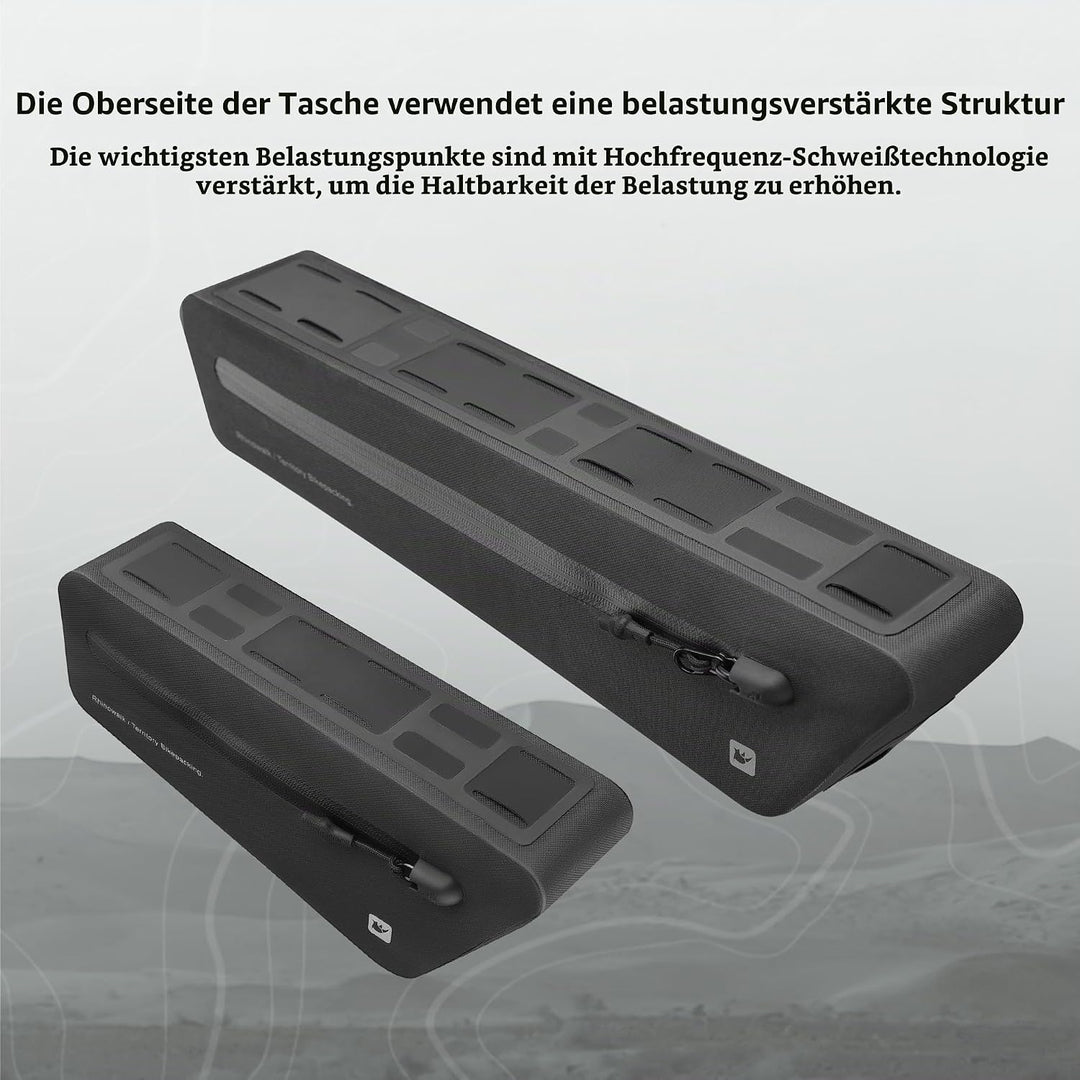 Rhinowalk Fahrrad Rahmentasche Wasserdicht Rohrtasche Oberrohrtaschen Fahrradtasche Fronttasche Lenk