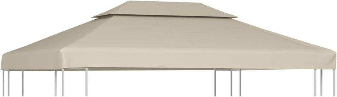 Susany Pavillondach Ersatzdach Pavillonabdeckung Pavillon Zeltplane Gartenplane 310 g/m² 3 x 4 m für