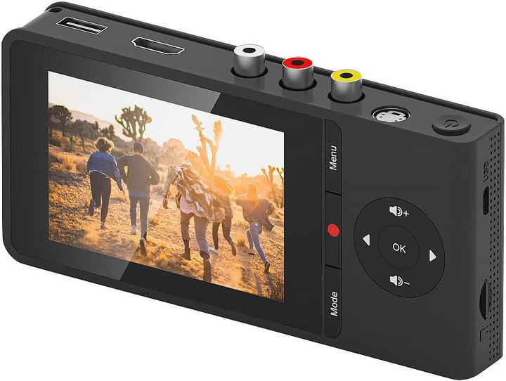 auvisio Videorekorder: Video-Rekorder mit Analog-Eingängen, Farb-Display, USB, SD, 60 B./Sek. (analo