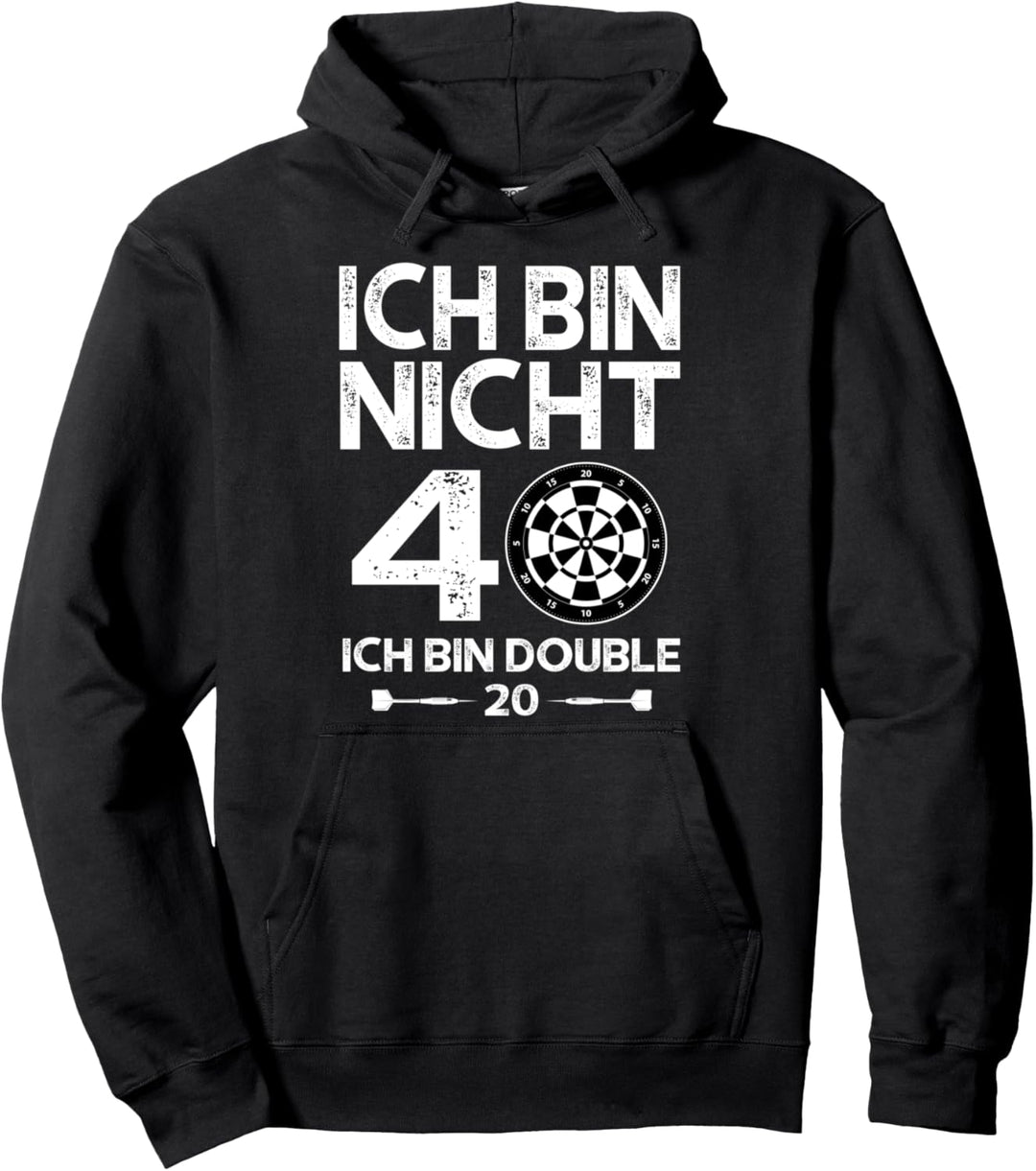 40. Geburtstag Mann Darts 40 Jahre Pullover Hoodie