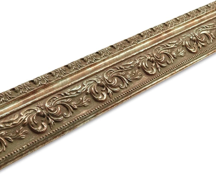 WANDStyle Spiegel Barock und Antik Stil I Aussenmass ca. 61x111 cm I Farbe Bronze I bronzener Wandsp