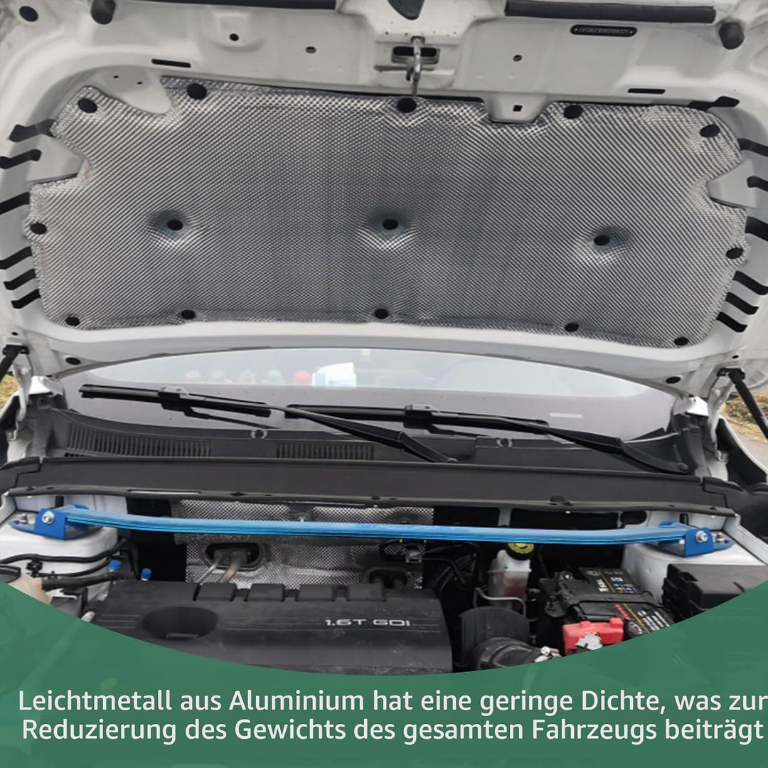 Hitzeschutzblech, 100cm x 40cm Aluminium Hitzeschutzmatte Hitzeschutzblech Auspuff Kann Geschnitten