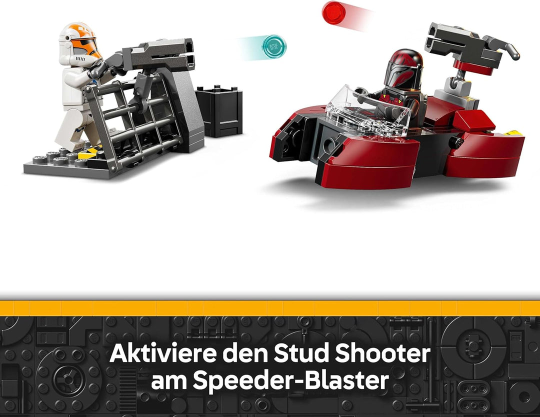 LEGO Star Wars 75449 Belagerung von Mandalore Battle Pack - Action-Spielzeug mit 2 Mandalorianer- &