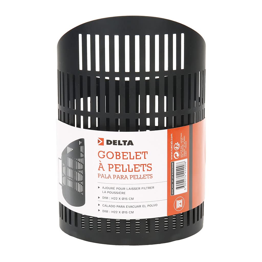 RUECAB - Schaufel für Pellets aus Holz, durchbrochen Pellets zum Filtern von Staub, ermöglicht das B