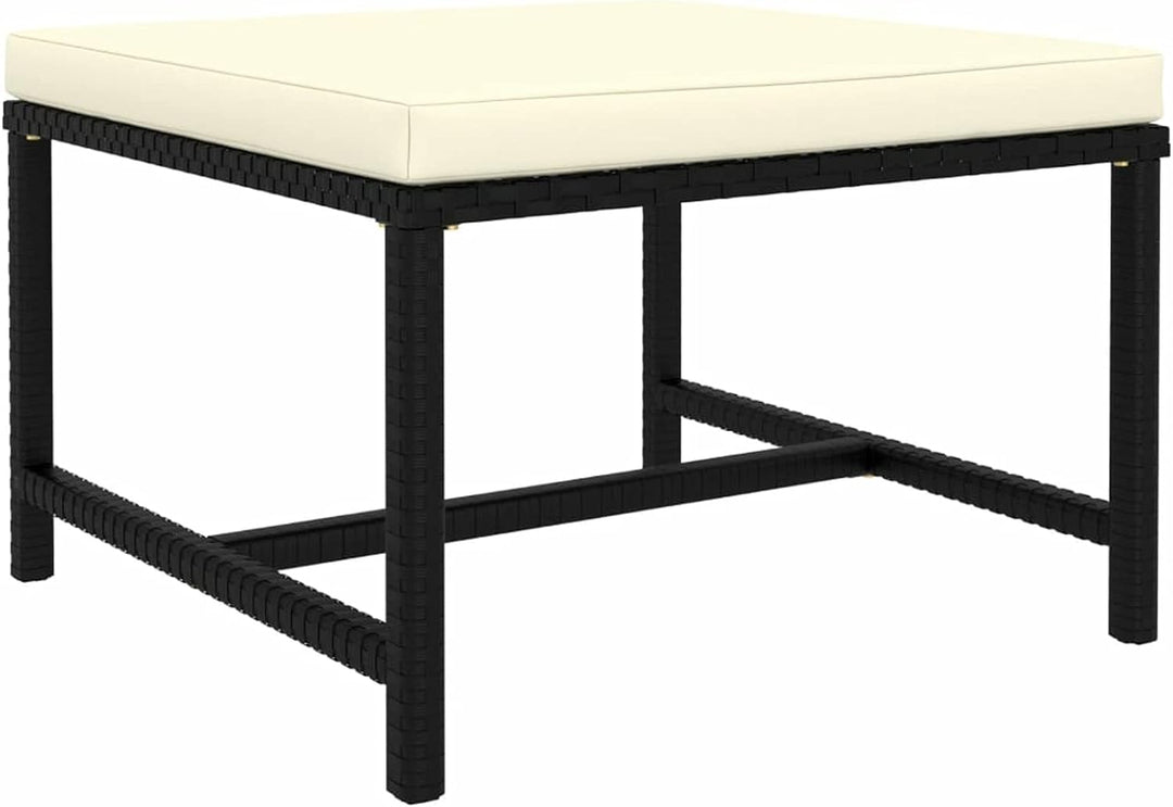 Festnight Lounge Sofa 3-TLG. Modular-Mittelsofa Garten-Sofagarnitur mit Auflagen Gartensofa Gartenmö