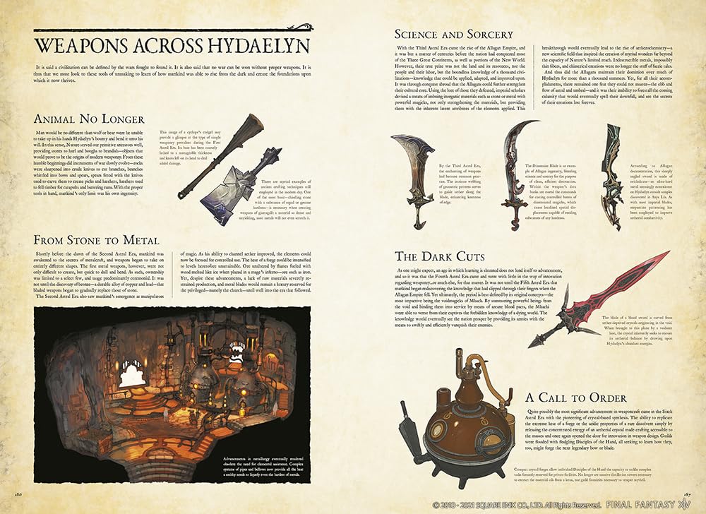 Encyclopaedia Eorzea ~The World of Final Fantasy XIV~ Volume II, Gebundenes Buch