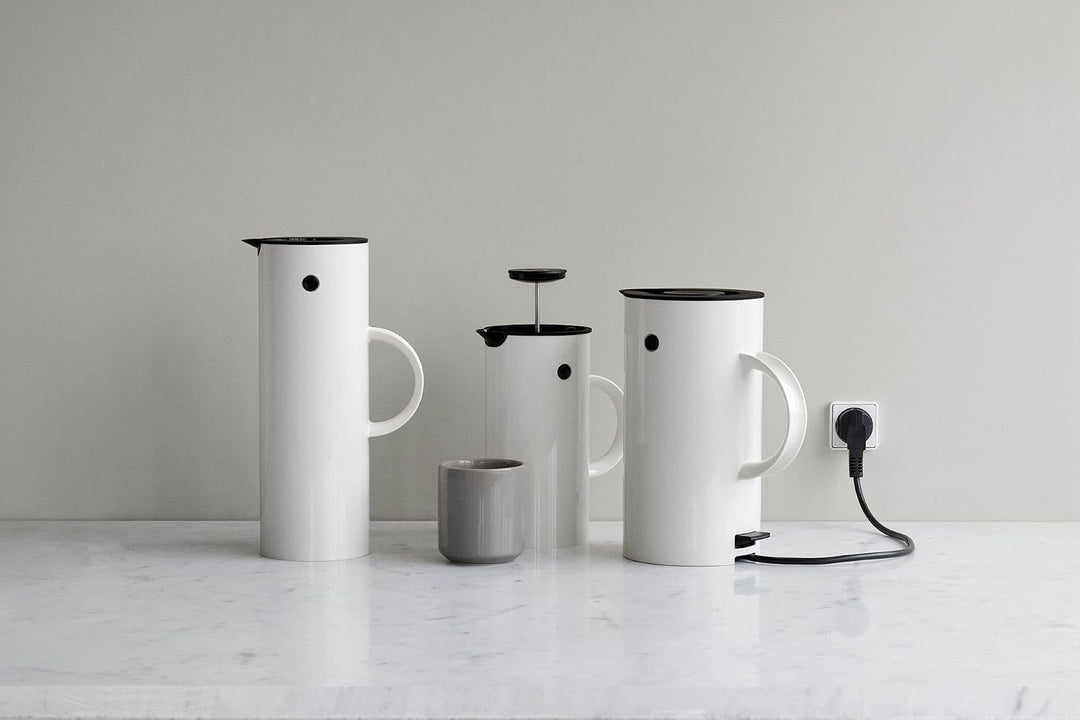 Stelton Isolierkanne EM77 - Doppelwandige Isolierkanne für heisse/kalte Getränke - Tee- &amp; Kaffeekann