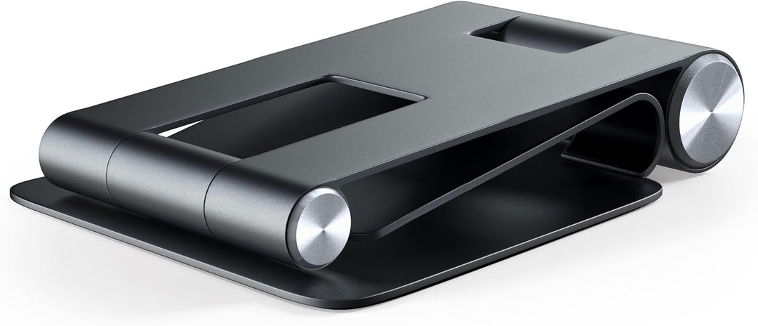 SATECHI R1 Faltbarer Tablet Ständer aus Aluminium, verstellbare & rutschfeste Handyhalterung für iPh