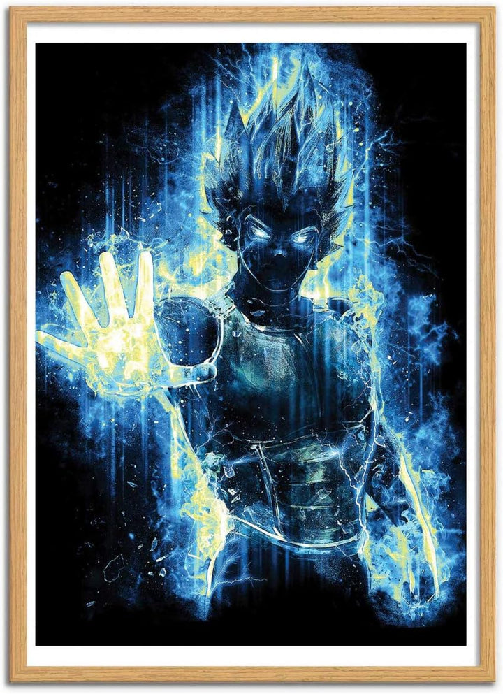 Wall Editions Art-Poster - God Vegeta - Barrett Biggers